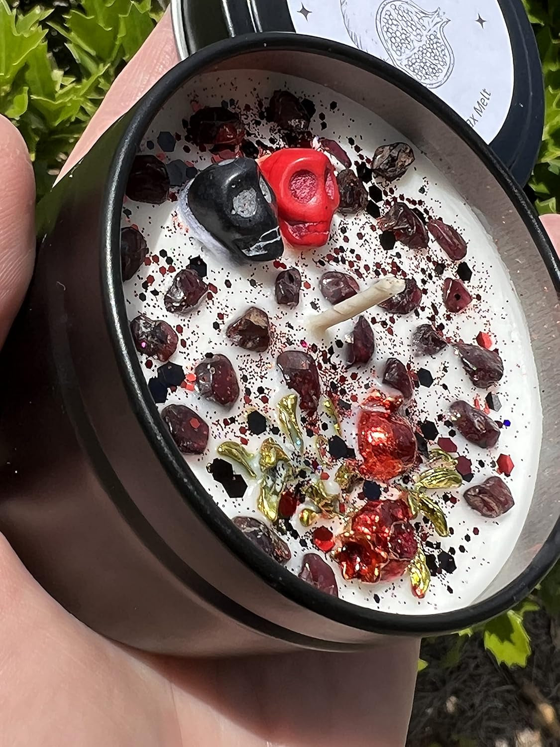 Special Edition Persephone Offering Ritual Candle | Queen of Underworld Witchcraft Altar Spell Magic Deity Scented Intention Devotional Gift