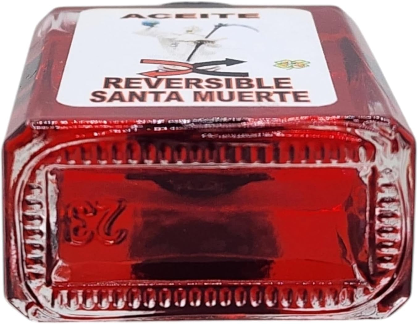 Holy Death X Reversible Oil (Santa Muerte X Reversible Aceite) Spiritual Anointing Oil by CASA ESOTERICA -0.5 FL OZ (1 Pack)