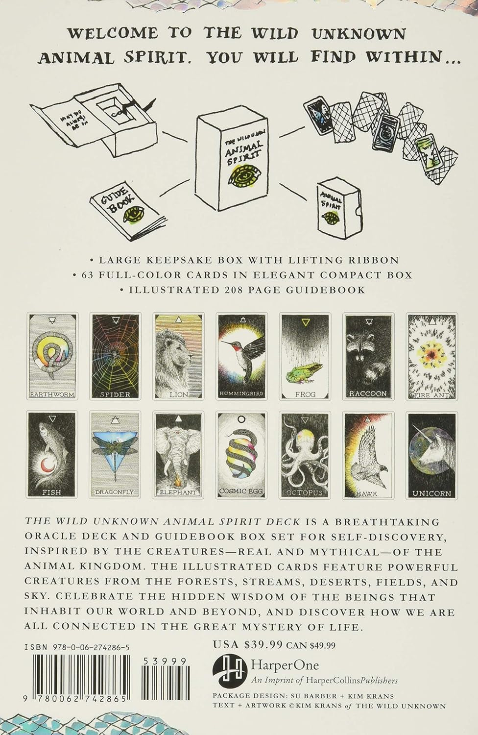 The Wild Unknown Animal Spirit Deck and Guidebook (Official Keepsake Box Set)