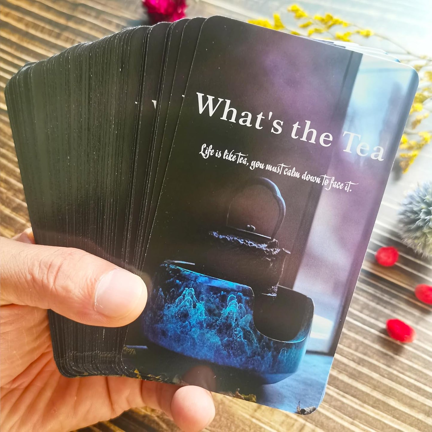 What'S the Tea? Relationships Oracle Cards, Life Oracle Deck, Oracle Cards Deck for Beginners, Interpreting Our Career and Life Relationships