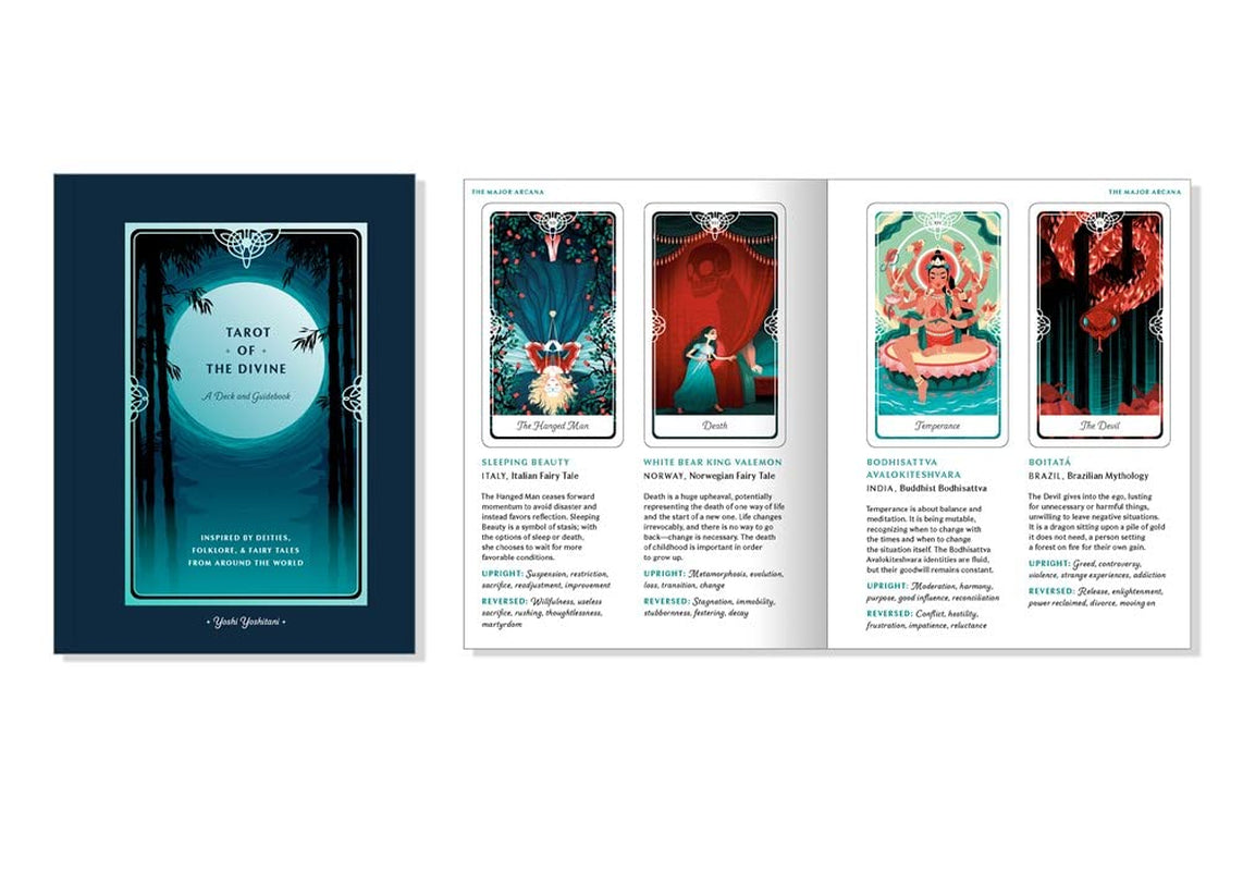 Tarot of the Divine: a Deck and Guidebook Inspired by Deities, Folklore, and Fairy Tales from around the World: Tarot Cards