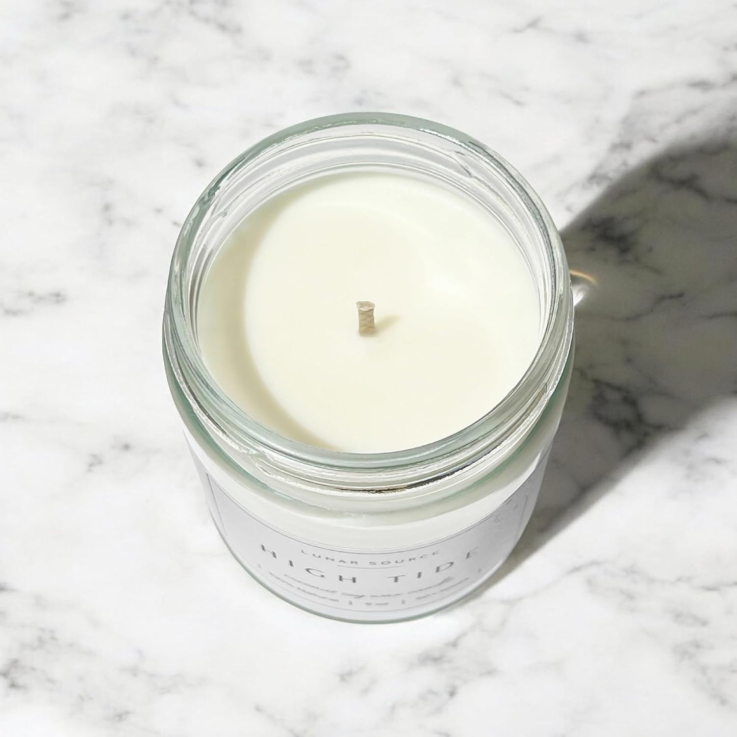 Moonflower Nectar Luxury Coconut Soy Wax Blend Candle | 9 Oz Non-Toxic Vegan House Warming New Home Holiday Summer Fall Tropical Wedding Luxe Gift