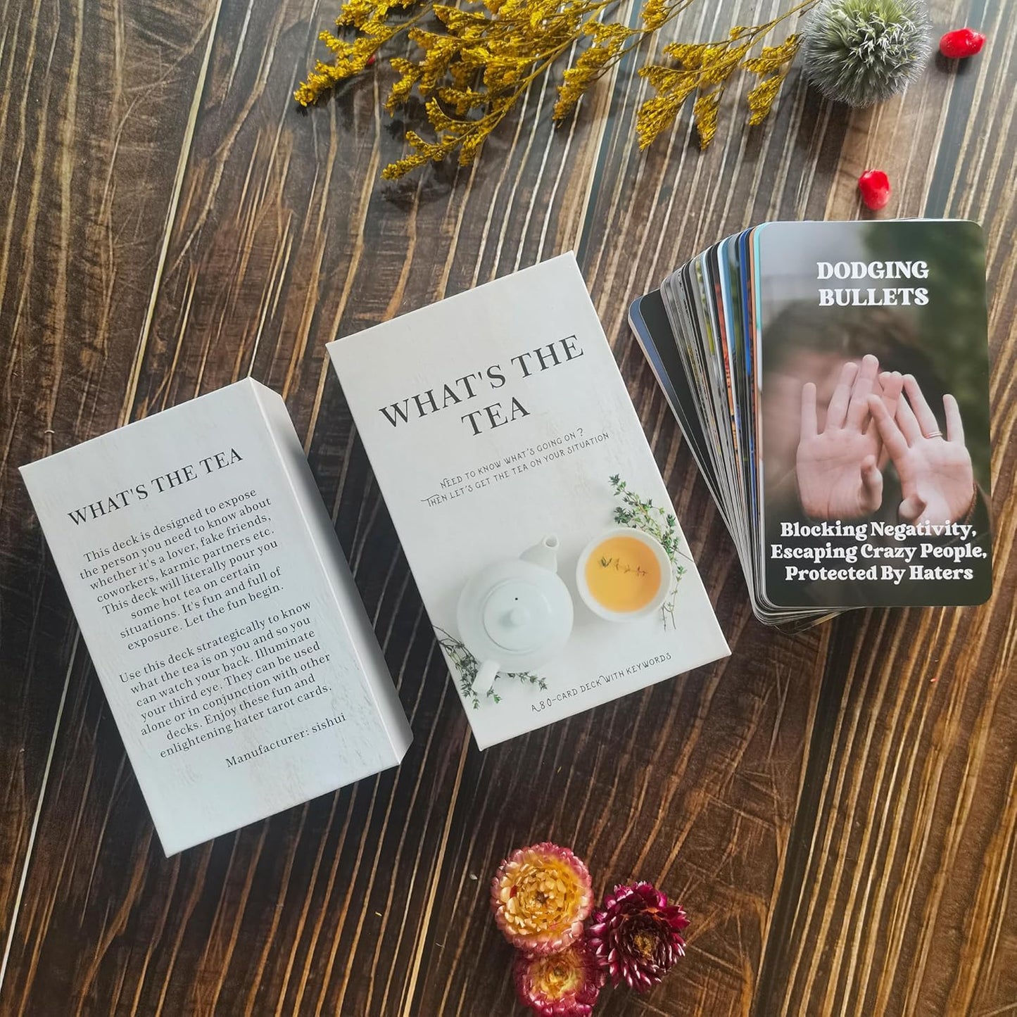 What'S the Tea? Relationships Oracle Cards, Life Oracle Deck, Oracle Cards Deck for Beginners, Interpreting Our Career and Life Relationships