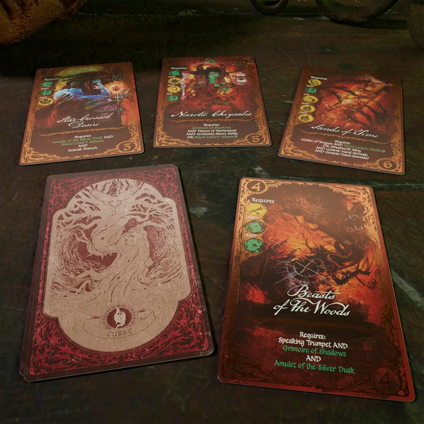 Betrayal Deck of Lost Souls Card Game | Tarot-Inspired Secret Roles Game | Ages 12 and up | 3 to 5 Players | 20 Mins. Avg. | Cooperative Strategy Games