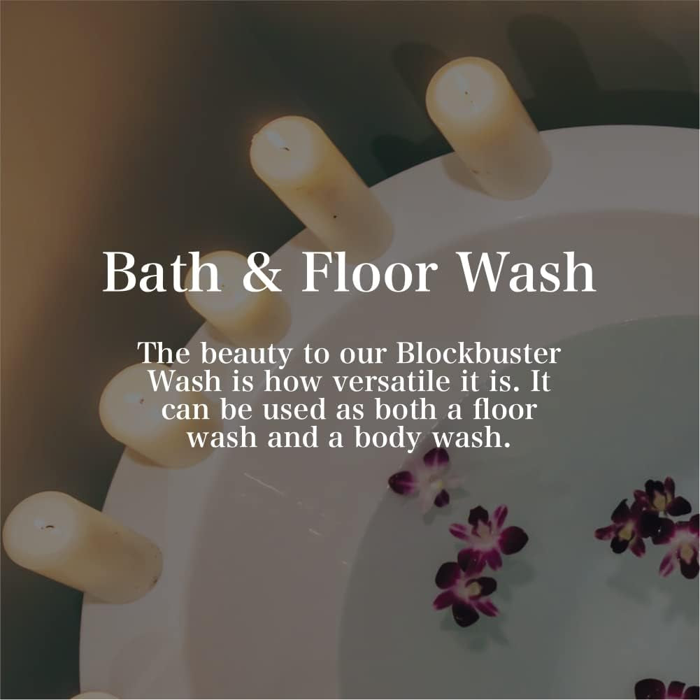 Blockbuster Body & Floor Wash by | Handmade with Herbs & Essential Oils | Conjure, Wiccan, Pagan & Magick | New Opportunities, Achieving Success & Prosperity