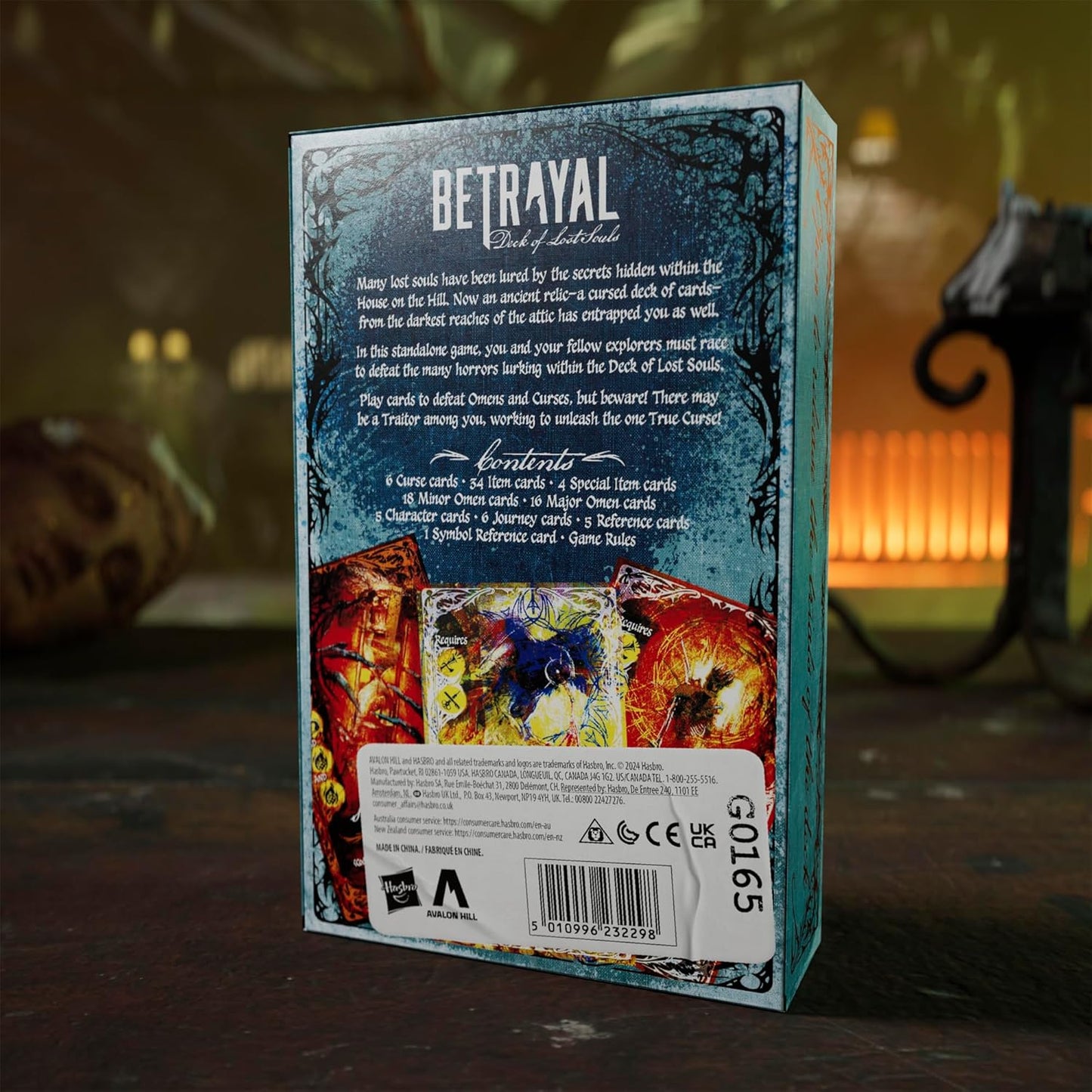 Betrayal Deck of Lost Souls Card Game | Tarot-Inspired Secret Roles Game | Ages 12 and up | 3 to 5 Players | 20 Mins. Avg. | Cooperative Strategy Games