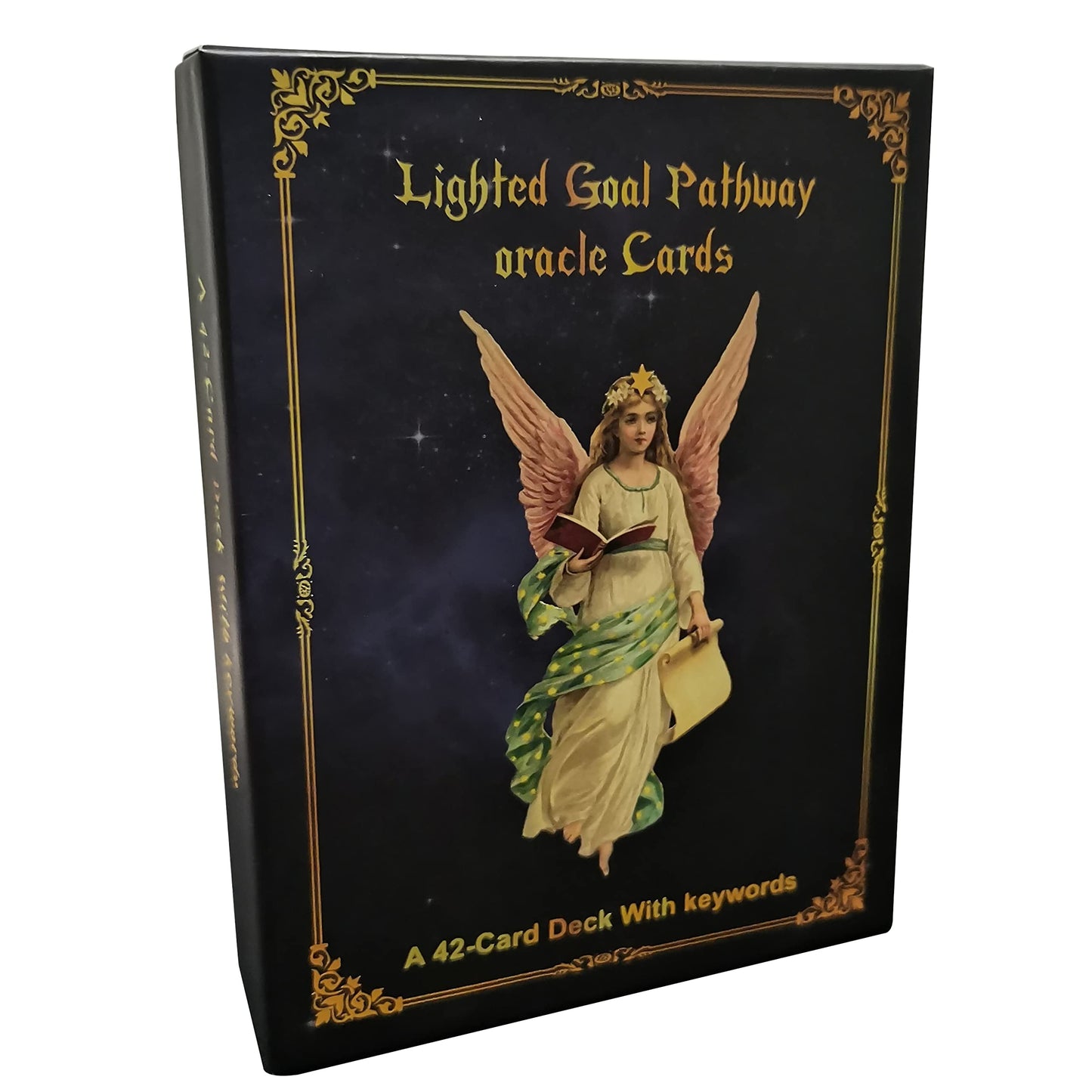 Tarot Cards Angel Oracle Cards, Life Purpose Oracle Cards Decks for Beginners,Tarot Cards with Meanings on Them
