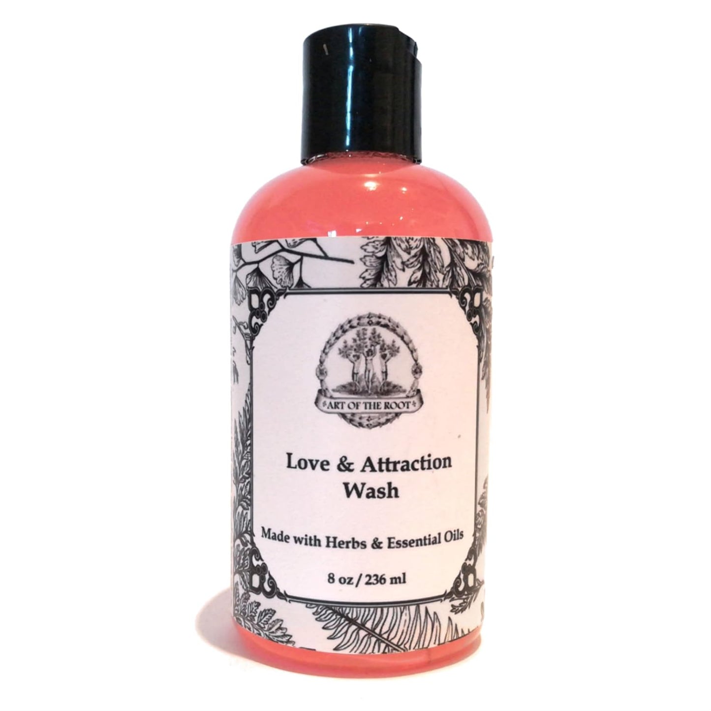 Love & Attraction Wash 8 Oz | Handmade with Herbs & Essential Oils | Hoodoo Voodoo Wiccan Pagan