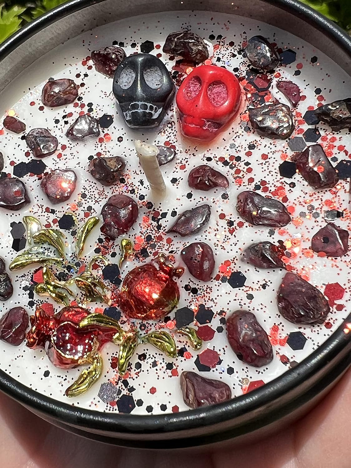 Special Edition Persephone Offering Ritual Candle | Queen of Underworld Witchcraft Altar Spell Magic Deity Scented Intention Devotional Gift