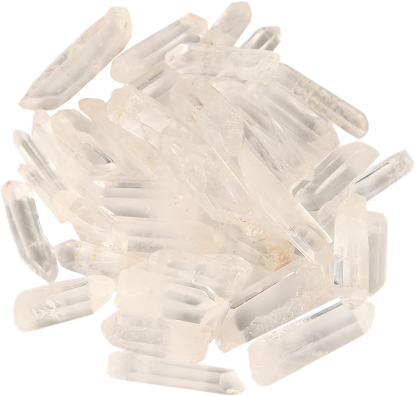 Reiki Clear Quartz Crystal - Irregular Natural Healing Clear Quartz Points, 20Pcs