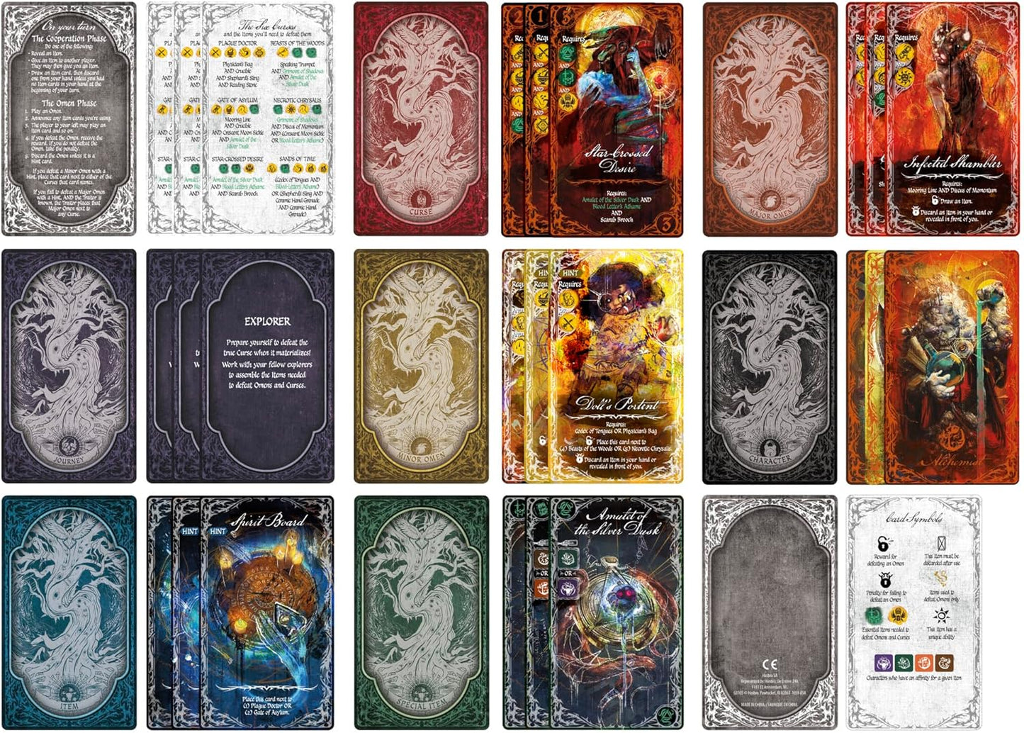 Betrayal Deck of Lost Souls Card Game | Tarot-Inspired Secret Roles Game | Ages 12 and up | 3 to 5 Players | 20 Mins. Avg. | Cooperative Strategy Games