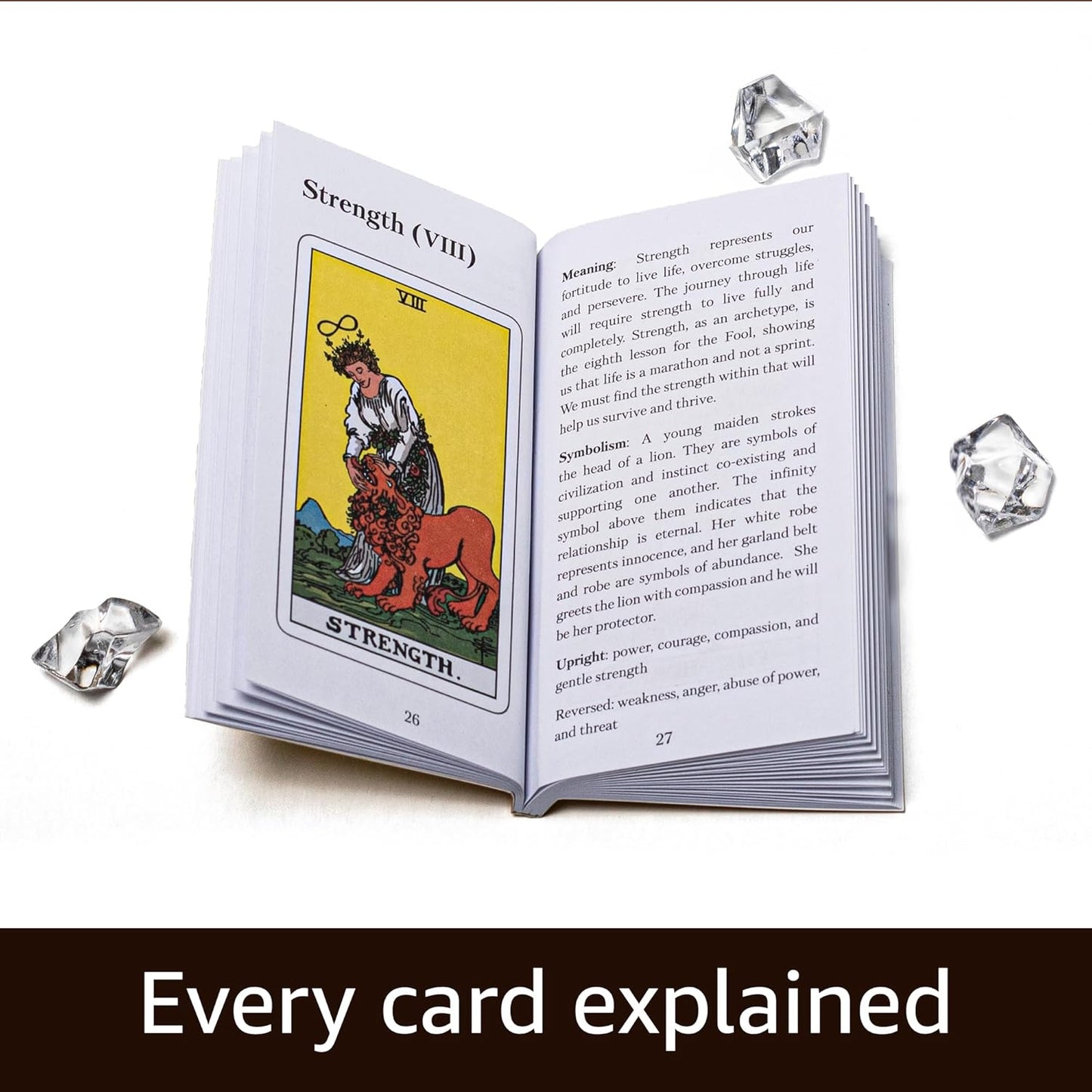 The Original Tarot Cards Deck with Guide Book for Beginners, Alternative to Rider Waite Smith