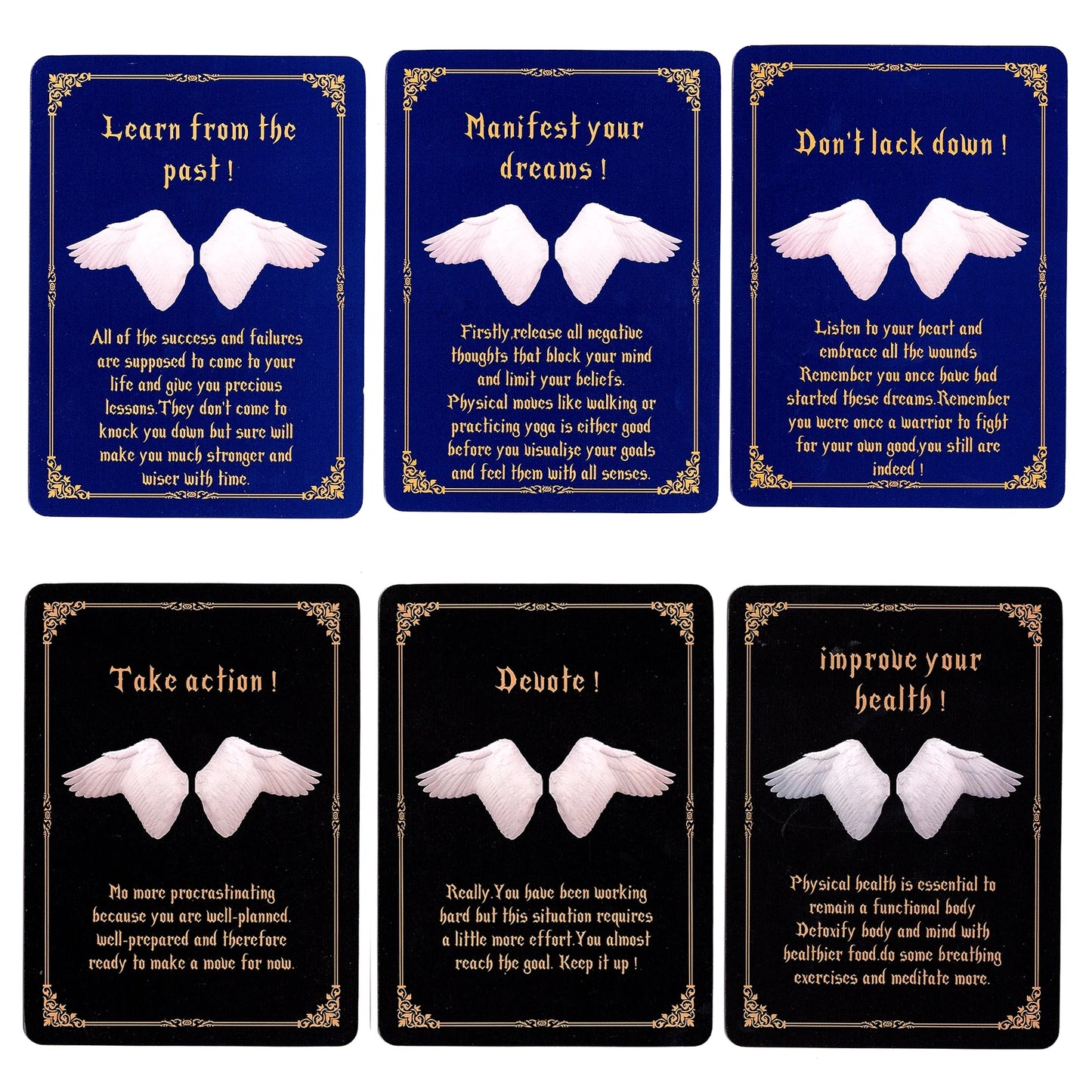 Tarot Cards Angel Oracle Cards, Life Purpose Oracle Cards Decks for Beginners,Tarot Cards with Meanings on Them