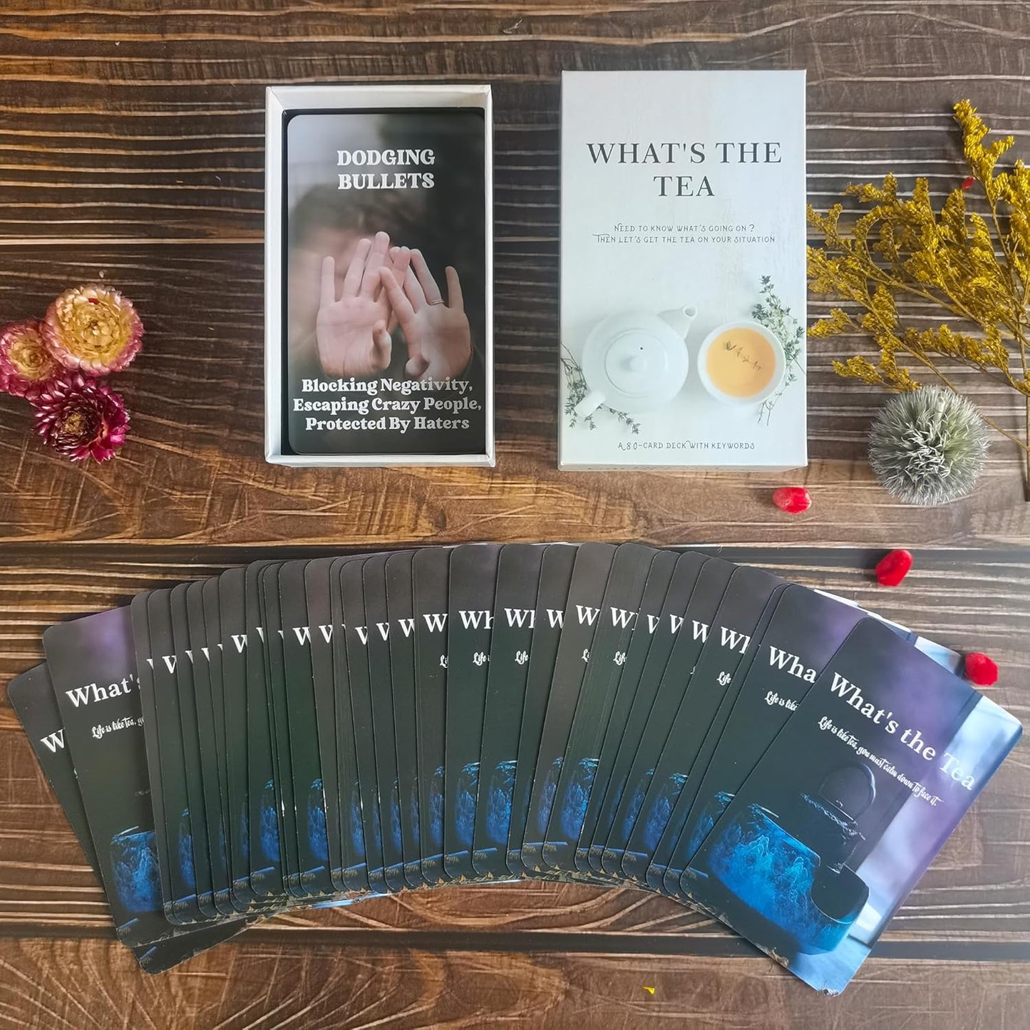 What'S the Tea? Relationships Oracle Cards, Life Oracle Deck, Oracle Cards Deck for Beginners, Interpreting Our Career and Life Relationships