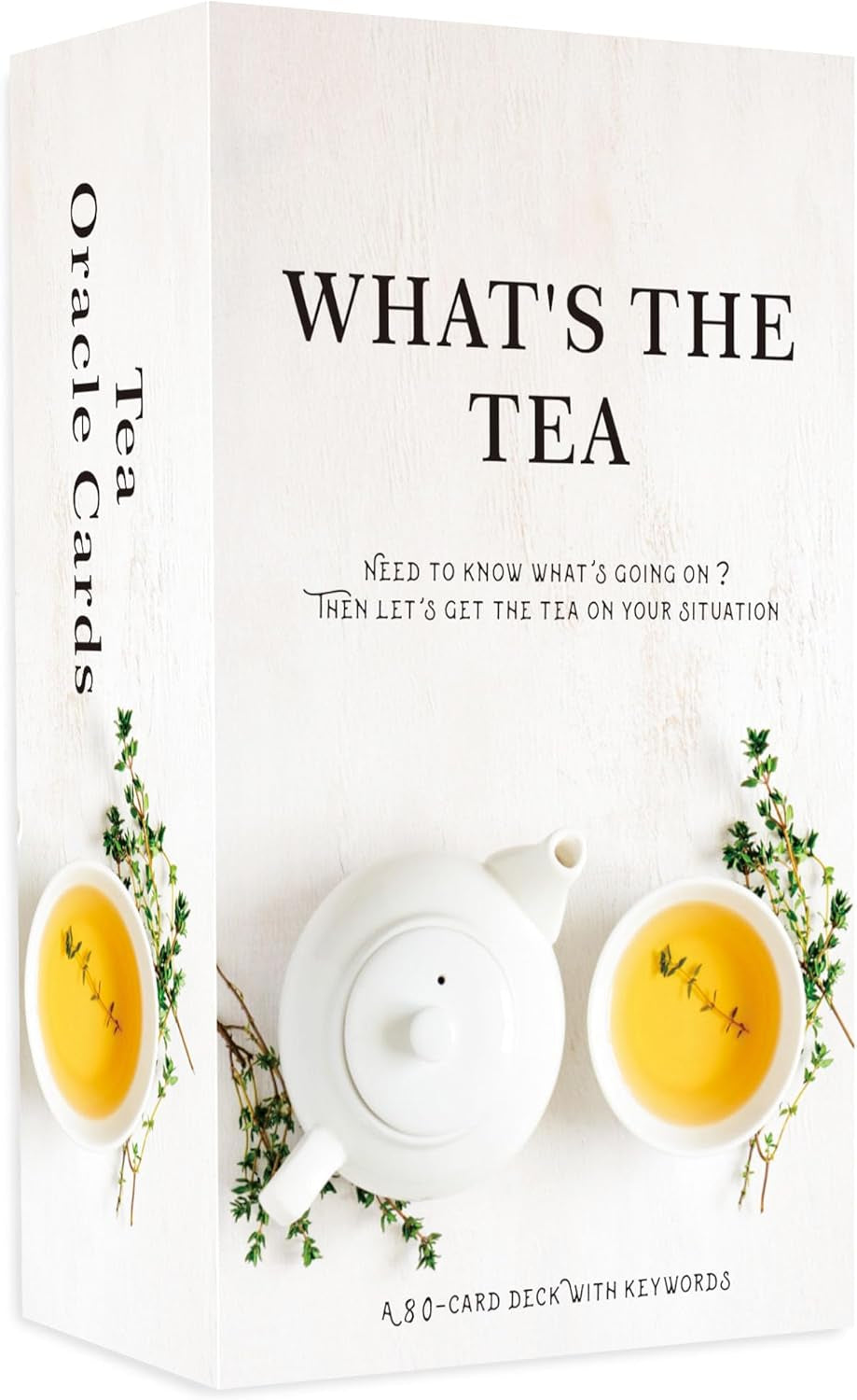 What'S the Tea? Relationships Oracle Cards, Life Oracle Deck, Oracle Cards Deck for Beginners, Interpreting Our Career and Life Relationships