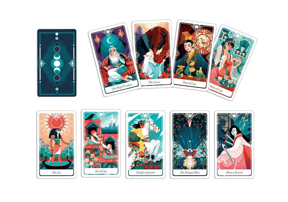 Tarot of the Divine: a Deck and Guidebook Inspired by Deities, Folklore, and Fairy Tales from around the World: Tarot Cards