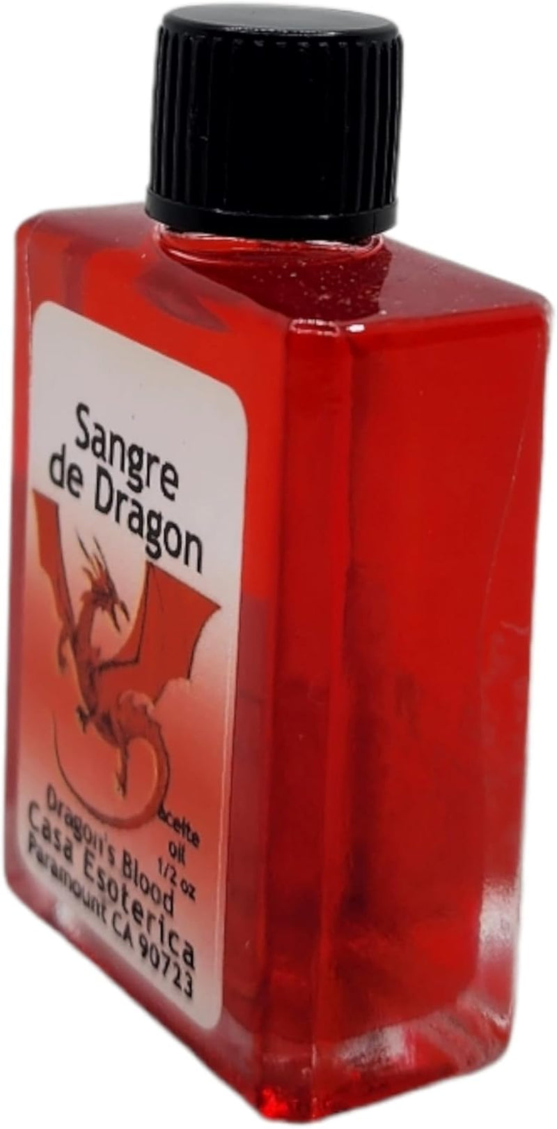 Dragon'S Blood Oil (Sangre De Dragon Aceite) Spiritual Anointing Oil by CASA ESOTERICA - Protective Spell - Ward off Negative Energy & Boost Power-0.5 FL OZ (1 Pack)