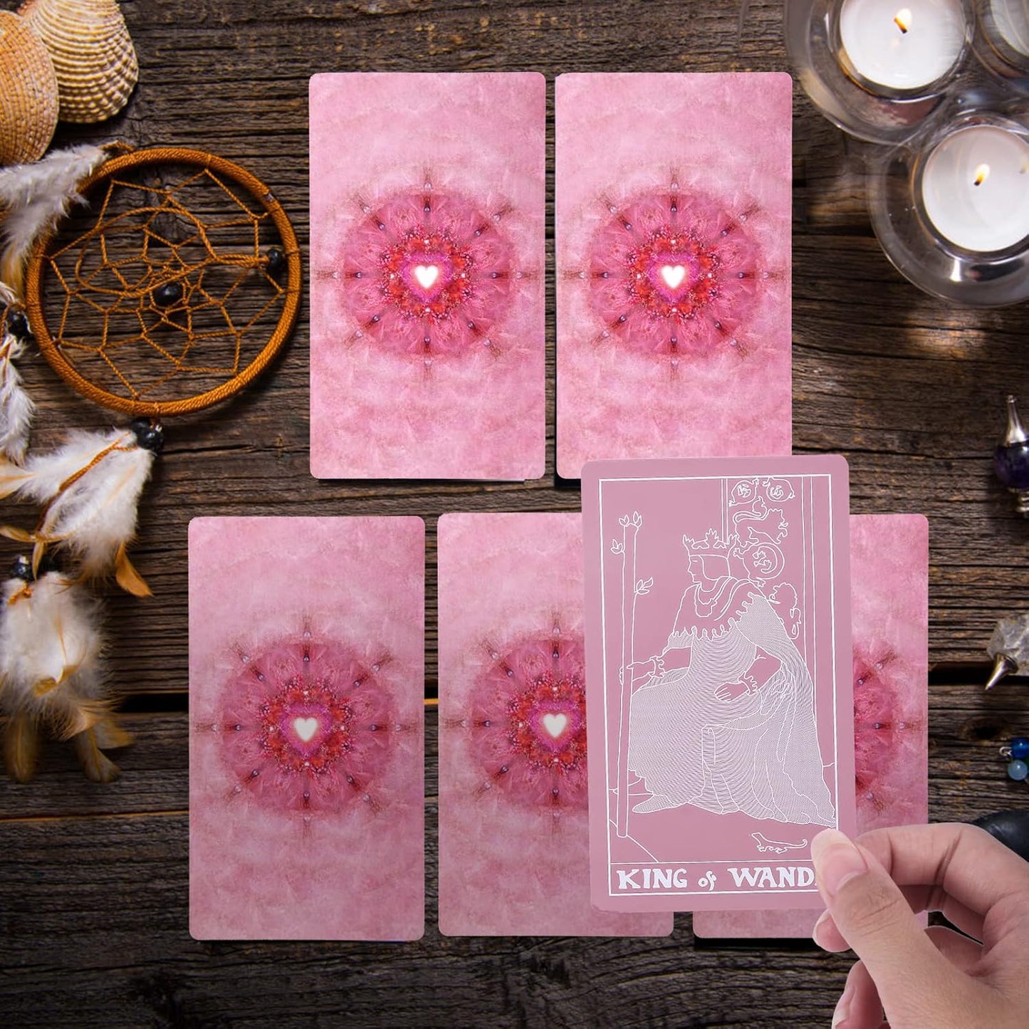 Tarot Cards with Guide Book-78 Classic Tarrot Card Deck Fortune Telling Game for Beginners or Expert-Learning Tarot Cards (Free Pouch Bag)