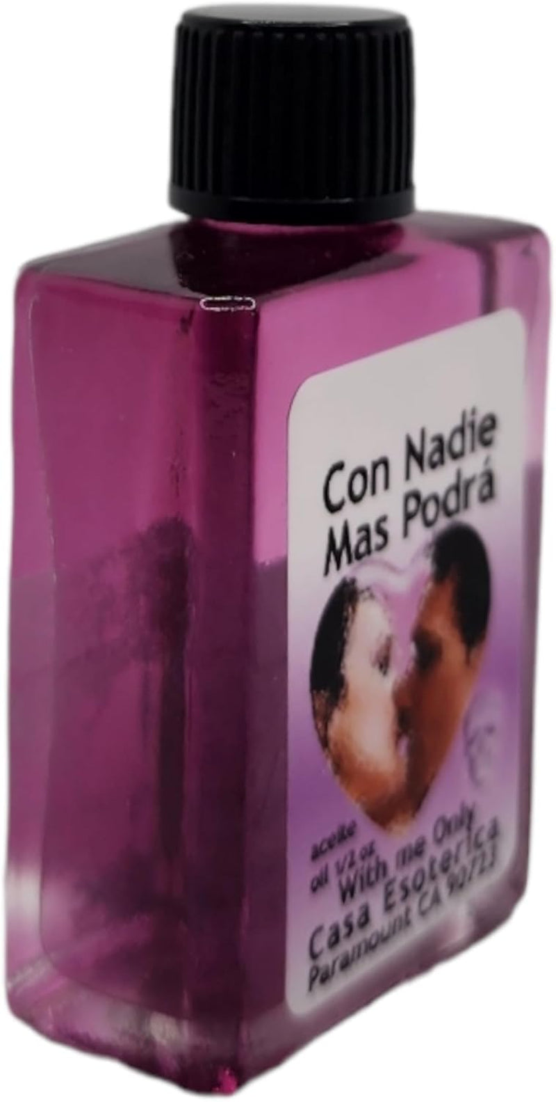 With Me Only Oil (Con Nadie Mas Podra Aceite) Spiritual Anointing Oil by CASA ESOTERICA - Love Spell - Attract & Keep Someone'S Attention & Affection-0.5 FL OZ (1 Pack)
