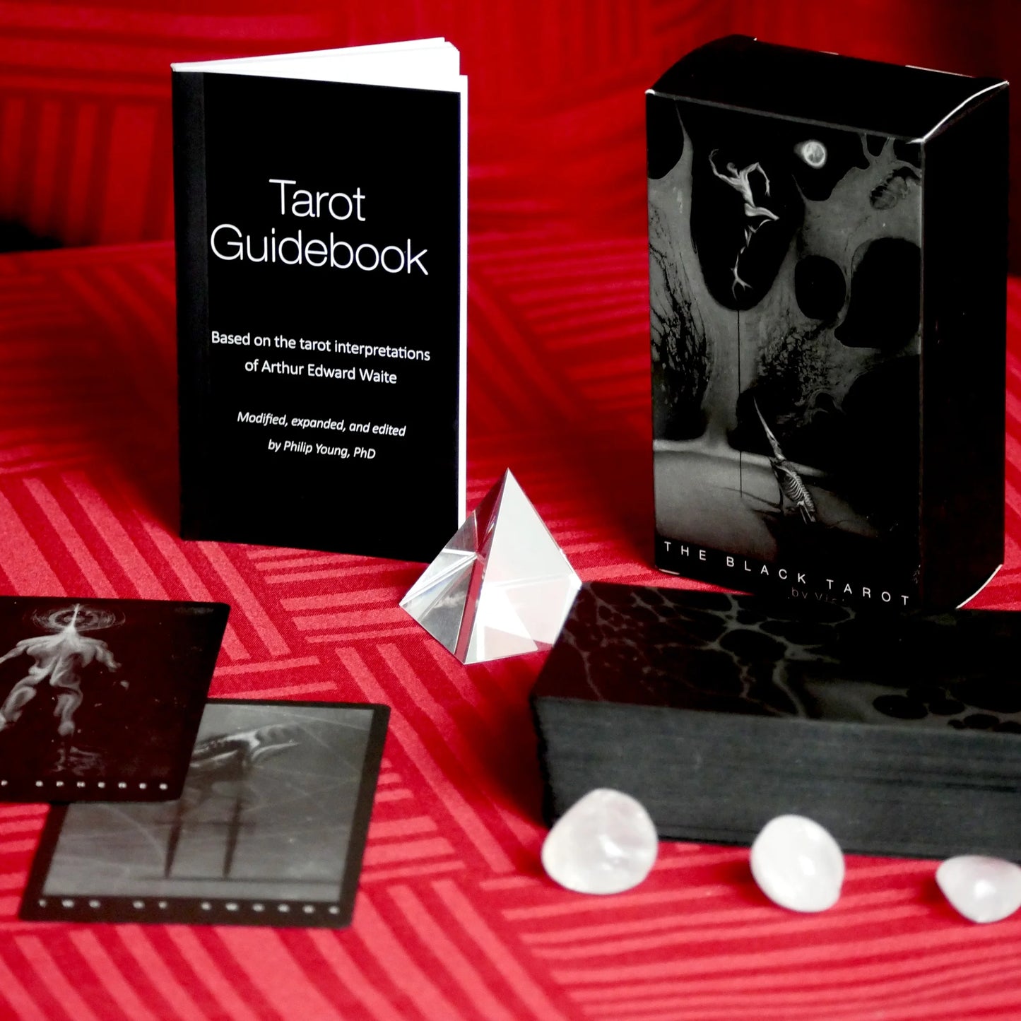 Black Tarot Cards Deck for Shadow Work