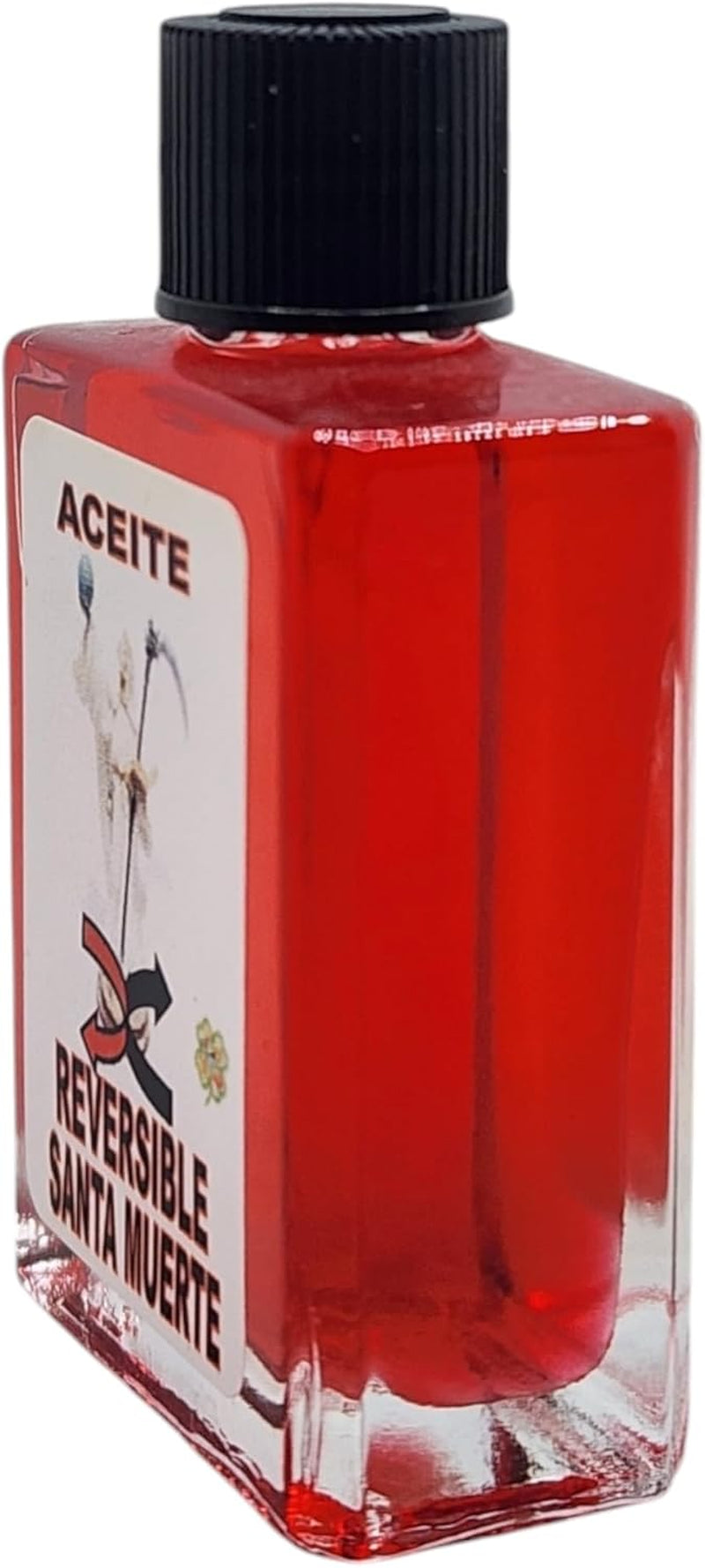 Holy Death X Reversible Oil (Santa Muerte X Reversible Aceite) Spiritual Anointing Oil by CASA ESOTERICA -0.5 FL OZ (1 Pack)