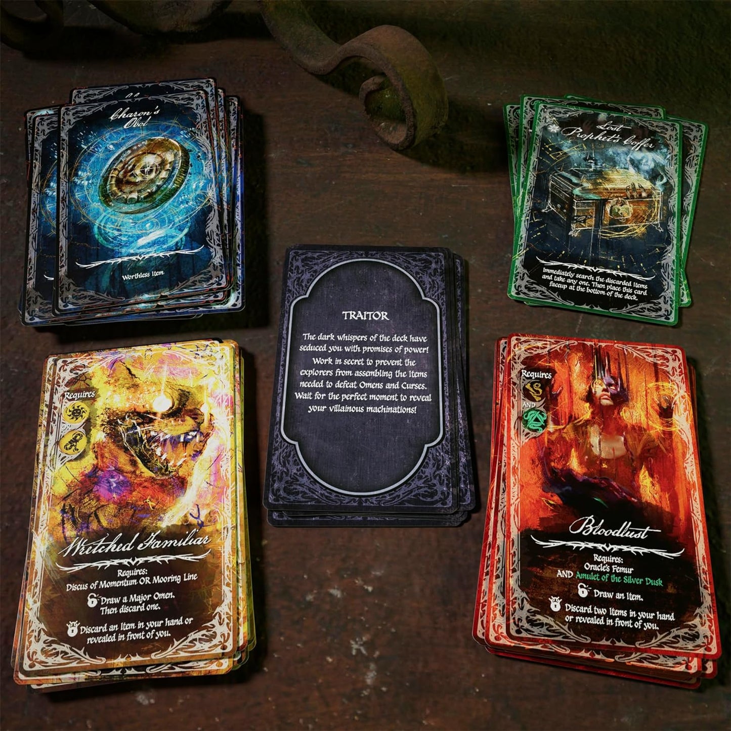Betrayal Deck of Lost Souls Card Game | Tarot-Inspired Secret Roles Game | Ages 12 and up | 3 to 5 Players | 20 Mins. Avg. | Cooperative Strategy Games