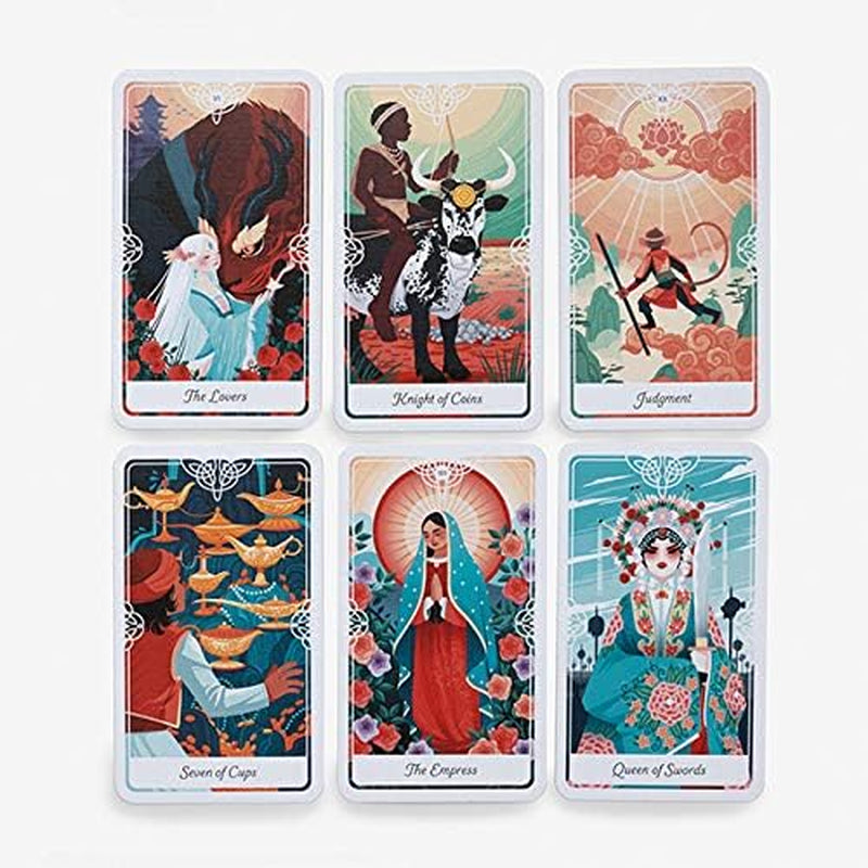 Tarot of the Divine: a Deck and Guidebook Inspired by Deities, Folklore, and Fairy Tales from around the World: Tarot Cards