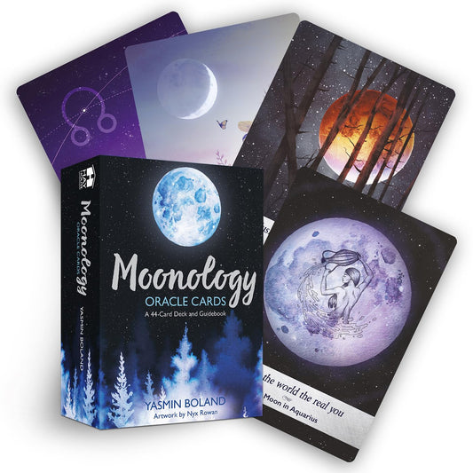 Moonology Oracle Cards: a 44-Card Moon Astrology Oracle Deck and Guidebook