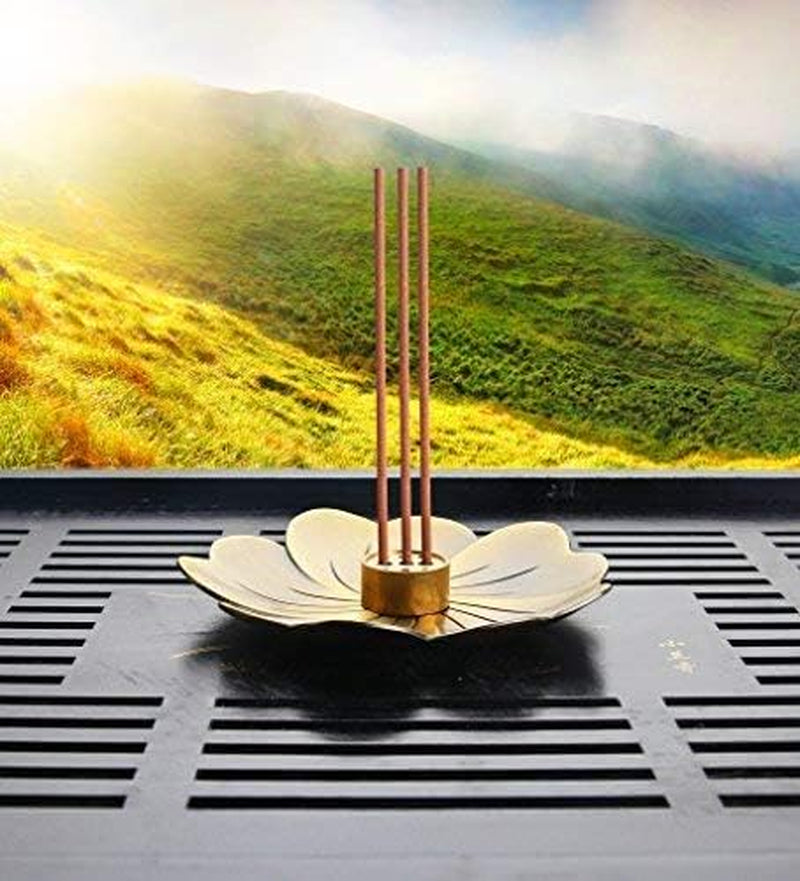 Brass Incense Burner for Stick and Coil Incense