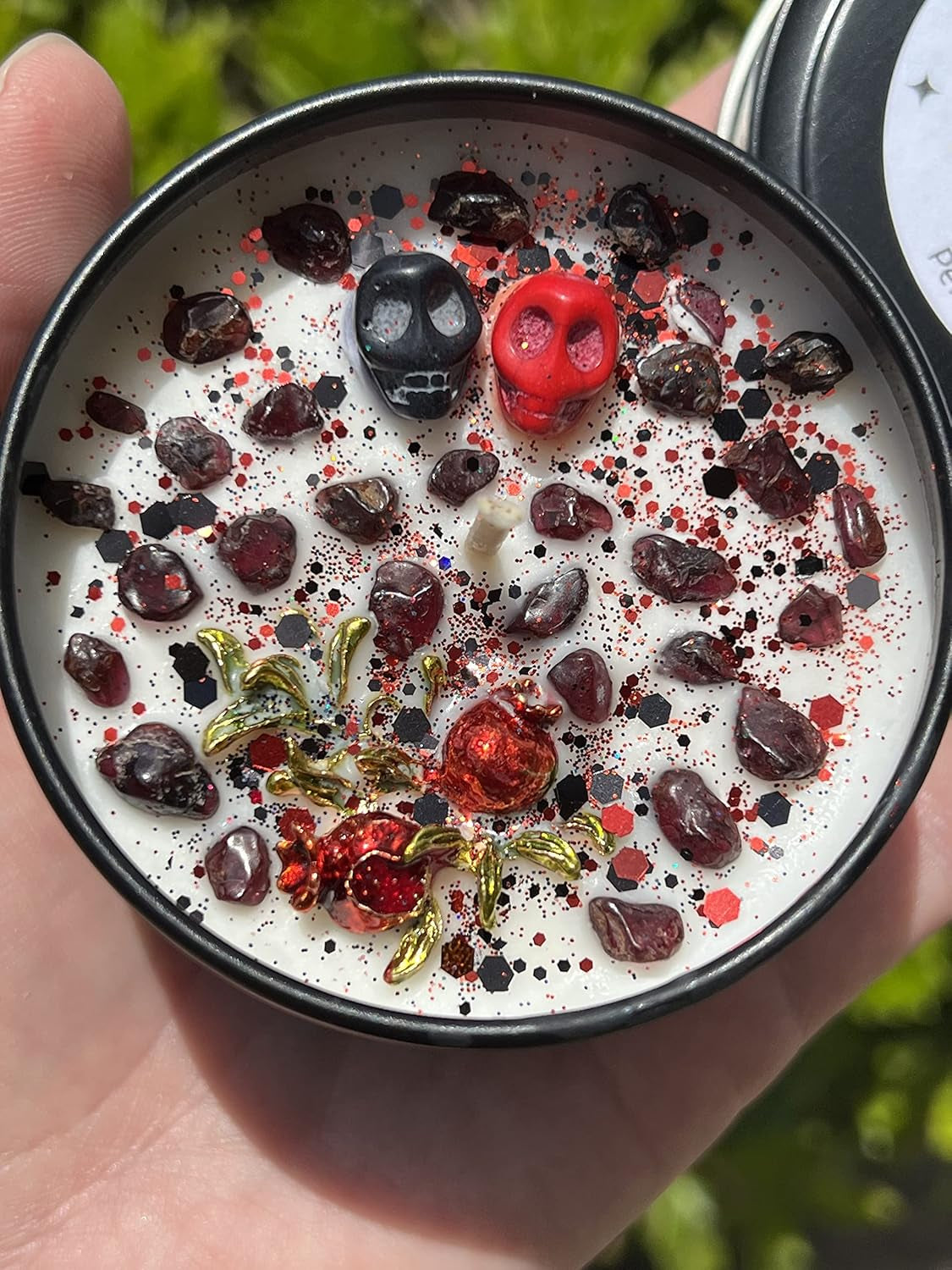 Special Edition Persephone Offering Ritual Candle | Queen of Underworld Witchcraft Altar Spell Magic Deity Scented Intention Devotional Gift