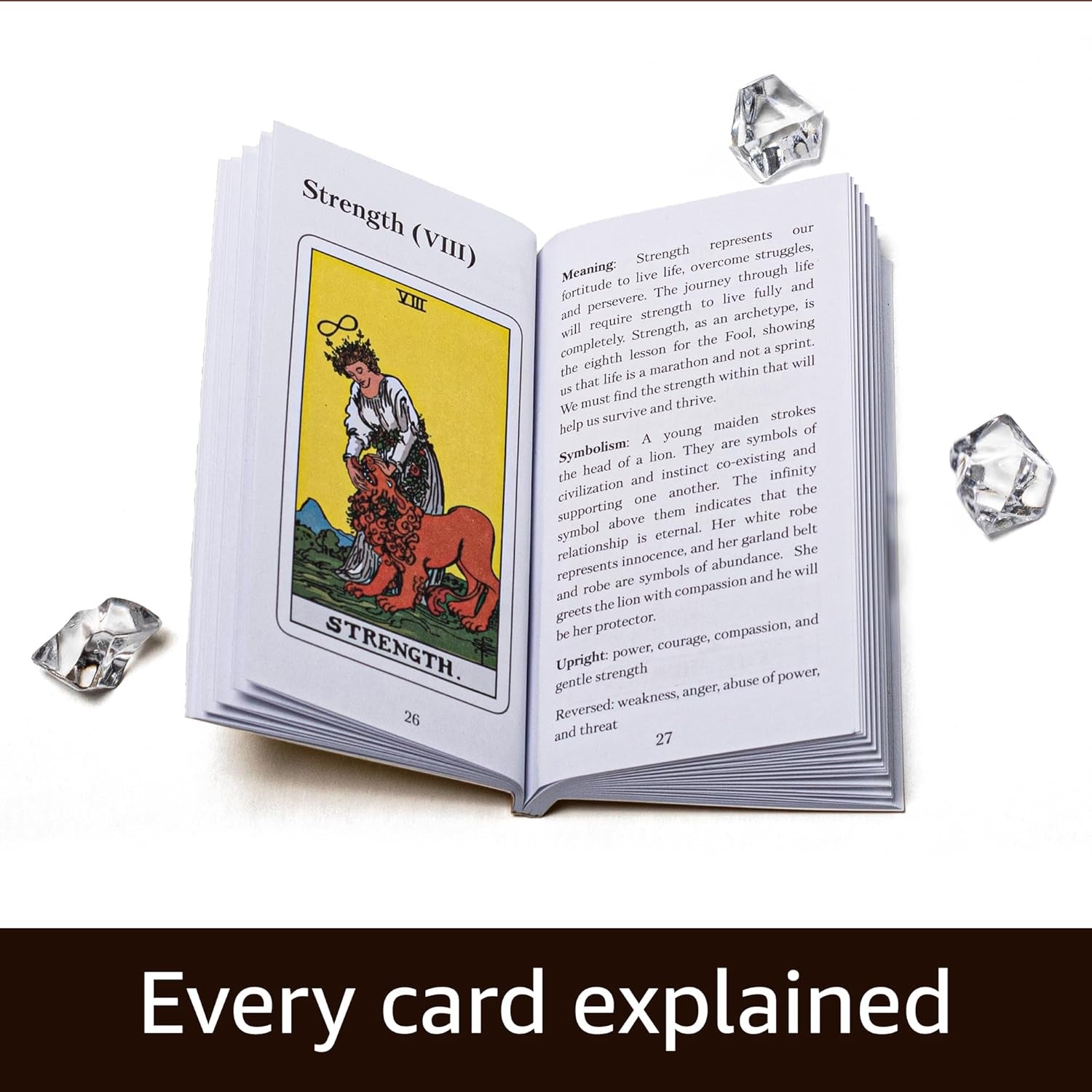 The Original Tarot Cards Deck with Guide Book for Beginners, Alternative to Rider Waite Smith