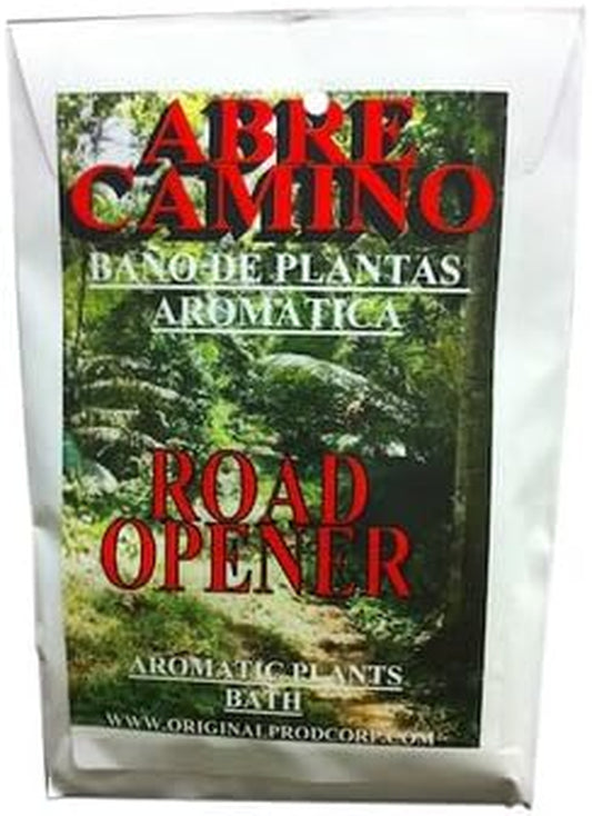 Open Road Abre Camino Herb Bath Spiritual Cleansing Body Wash Ritual Negative Energy Protection Herb Purification Prosperity Good Luck Attract