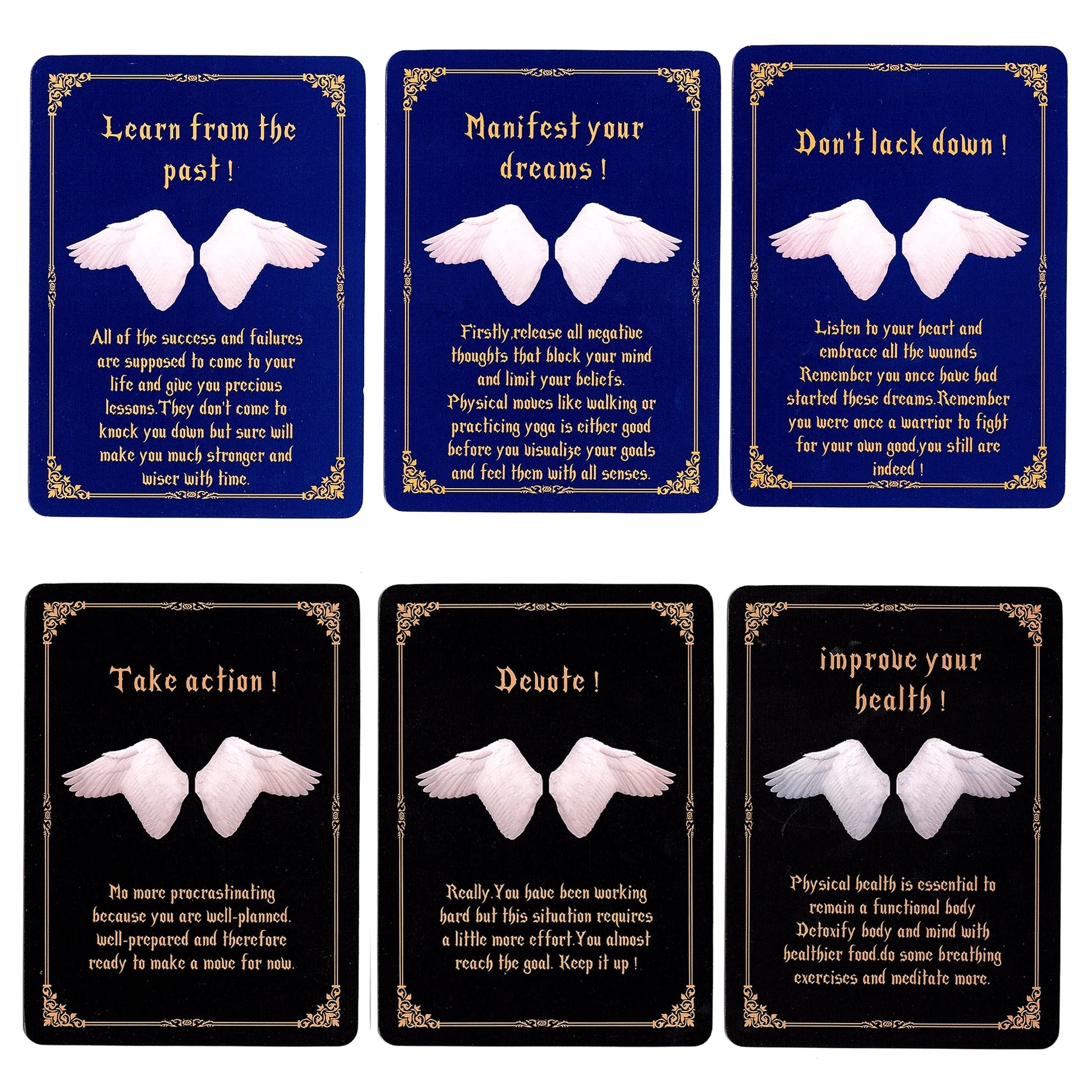 Tarot Cards Angel Oracle Cards, Life Purpose Oracle Cards Decks for Beginners,Tarot Cards with Meanings on Them