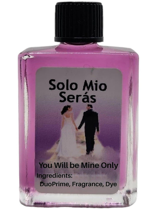 You'Ll Be Mine Only Oil (Solo Mio Seras Aceite) Spiritual Anointing Oil by CASA ESOTERICA  - 0.5 FL OZ (1 Pack)