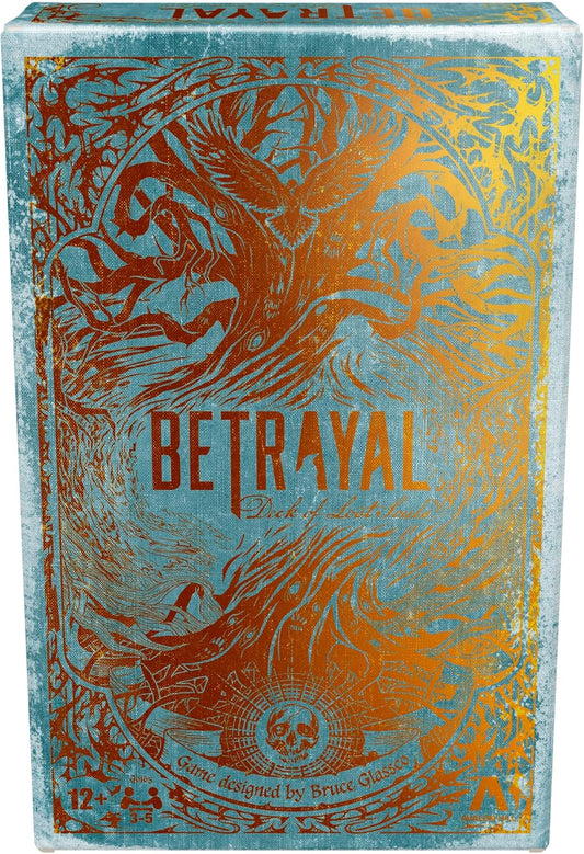 Betrayal Deck of Lost Souls Card Game | Tarot-Inspired Secret Roles Game | Ages 12 and up | 3 to 5 Players | 20 Mins. Avg. | Cooperative Strategy Games