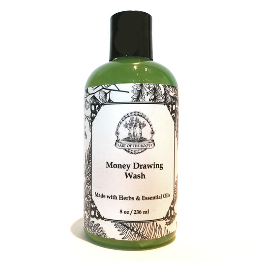 Money Drawing Wash 8 Oz | Prosperity, Wealth & Abundance | Herb Infused | Hoodoo Voodoo Wicca Pagan