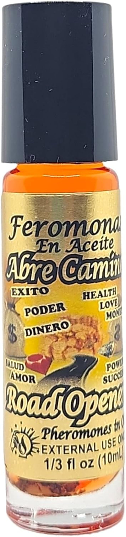 Road Opener Pheromone(Abre Camino Feromnas En Aceite)-Roll on Perfume Oil 10ML